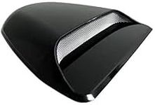 ICBEAMER Black Hood Scoop AERO Dynamic Speed Racer Waterproof Flow w/ 3M Tape No Drill Universal Fit for Auto Vehicle