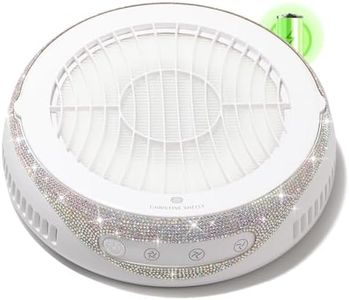 CHRISTINE SHELLY Nail Dust Collector, Cordless Dust Collector Nail Tech, Powerful Vacuum Fan Vent Dust Collector Extractor Dust Suction Machine for Acrylic Nails Polishing, Low Noise, Nail Salon&Home