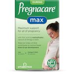 Pregnacare MAX Pregnancy Vitamins - UK's No.1 Pregnancy Brand. Greater Prenatal Care for Women, Supplement with Added Omega-3 DHA for Normal Brain and Eye Development