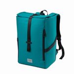 Cabin Max ISEO 40x20x25 Rolltop Backpack Carry On suitable for Ryanair Underseat Cabin Bags (Recycled RPET Teal)