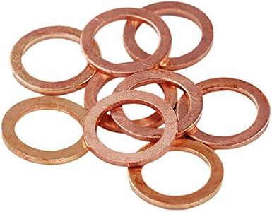 HIFROM 30pcs Copper Washers Flat Ring Sump Plug Oil Seal Gasket Sealing Fitting Washers Size M14 x 20 x 1.5