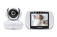 Motorola MBP36S Wireless Video Baby Monitor with 3.5 Inch Color LCD Screen