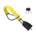 Steering Wheel Lock Steering Lock with 3 Keys Car Steering Wheel Lock Seat Belt Lock Anti Theft Car Security Device Car Lock Car Theft Prevention