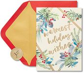 Papyrus Holiday Cards Boxed with Envelopes, To A Wonderful Season, Warmest Holiday Wishes (14-Count)