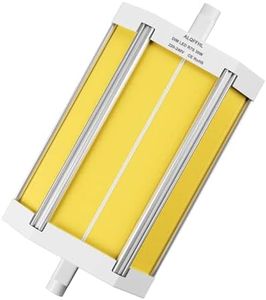 ALQFFHL R7S Bombilla LED 118mm 30W, COB Doble Terminación Tipo J Luces de Inundación (200W Halógeno T3 Equivalente), 2700 lm, Regulable Lámparas de pared/seguridad/suelo, Blanco Cálido 3000K