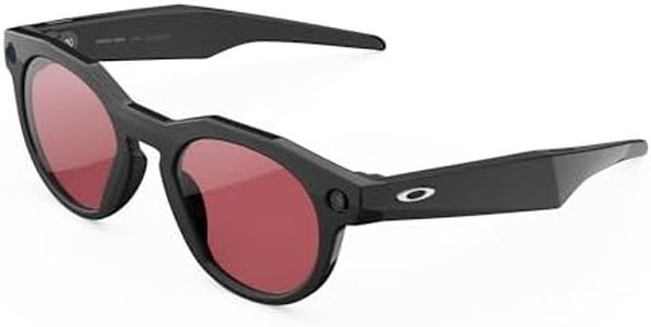Meta Oakley HSTN, Black | Smart AI Glasses for Men, Women — Camera, Audio, Video Recording — Prizm™ Dark Golf Lenses — Sunglasses