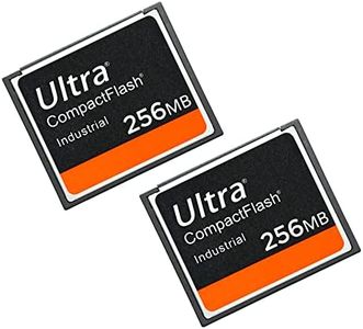 CF Card 256MB Ultra Compact Flash Memory Card 256MB Industrial for DSLR Camera Card (2PACK)