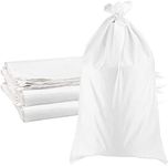 TAICHEUT 120 Pack 14 x 24 Inch Woven Empty Sandbag, White Polypropylene Sand Bags Empty Sand Bag for Construction, Transportation and Flooding