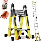 18FT Telescoping A Frame Ladder Por