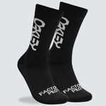 Oakley Men's Factory Pilot Mountain Bike Socks, Blackout, Large