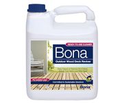 Bona Decking Reviver (4 Ltr) (141 oz) ( Wood / Wooden Exterior | Outdoor Garden Deck Cleaner | Tough Dirt, Stain, Grease Remover | Easy & Ready To Use | Kids & Pets Safe | No Harmful Chemicals | Daily Use | Deep Clean | Eco Friendly | Easy Maintenace