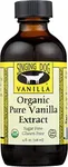 Singing Dog Vanilla, Organic Pure Vanilla Extract, 4 Fluid Ounce Bottle