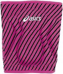 Asics Replay Reversible Knee Pad, One Size Fits All, Pink Glow/Black