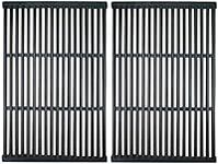 Zljiont Replacement Porcelain Cooking Grids (Set of 2) For Bakers and Chefs, BBQ Barbecues Galore, Brinkmann, Broil-mate, Charbroil, Capt'n Cook, Charmglow, Grand Hall, Grill Chef, Grill Mate, Grillpro, Members Mark, Sams Club, Sterling & Turbo Gas Gri...