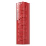 Maybelline New York Lip Colour, Smudge-free, Long Lasting up to 16h, Liquid Lipstick, Shine Finish, SuperStay Vinyl Ink, 15 Peachy