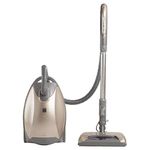 Kenmore 81714 Bundle, Ultra Plush Lightweight Bagged Canister Vacuum with Pet PowerMate, HEPA, Extended Telescoping Wand, Retractable Cord, and 3 Cleaning Tools, Aluminum, Gold, 700 series