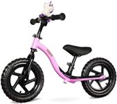 KRIDDO Toddler Balance Bike 2 Year Old, Age 24 Months to 5 Years Old, Early Learning Interactive Push Bicycle with Steady Balancing, Gift Bike for 2-5 Boys Girls, Purple