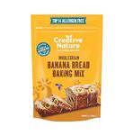 Creative Nature Gluten Free Cake Mix | Banana Bread | Vegan & Free From Baking Mix | Gluten Free, Nut Free, Dairy Free & 100% Allergen Free | 250g