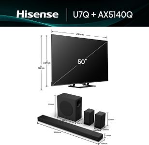 Hisense 65" Mini-LED 4K Smart TV – Ultra HD HDR Display