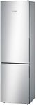 Bosch Home & Kitchen Appliances KGV39VLEAG Serie 4 Freestanding Fridge Freezer with Low Frost and VitaFresh, 201cm, 343L capacity, 60cm wide, Inox Look, Silver Inox