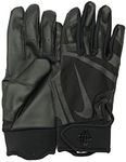 Nike Men's Huarache Edge Batting Gloves Black Size Medium