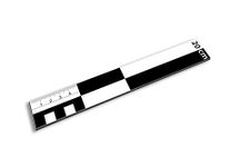 C Photo scale Dibond 20 cm Nordpfeil Ruler Scale 2-pack