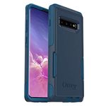 OtterBox Commuter Series Case for Galaxy S10+ - Retail Packaging - Bespoke Way (Blazer Blue/Stormy Seas Blue)
