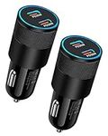 60W USB C Car Charger, 2 Pack AILKI