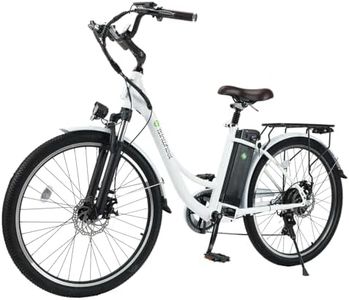 isinwheel U2 Electric Bike for Adults, 26" 750W Peak Ebike Upto 90km & 32km/h, 13Ah Removable Battery, Electric Bicycle with 35-Speed, Dual Suspension & LCD Display for City Commuting Trail