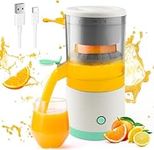 AIWEIYER Electric Citrus Juicer Fruit Squeezers Machines, for Oranges/Lemon/Grapefruit, with Powerful Motor, Efficient, Healthy, Nutritious and Fresh Juices, 45 W, 1 Liter, White