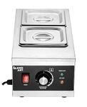 Blend Art Chocolate Tempering Machine -2-Tank 1000W Electric Chocolate Melter with Temperature Control | Dual Pot for Melting Chocolate, Cheese, Milk | Commercial Stainless Steel Chocolate Melting Pot