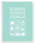 BookFactory Business Expense Tracking Journal/Expense Ledger Book/LogBook/Tracker Notebook 110 Pages 8.5" x 11" Wire-O (BUS-110-7CW-A(BusinessExpense)-BX)