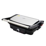 V-Guard Grillking Plus 2 Slice 1500 Watt Multipurpose Grill Sandwich Maker|Healthy Outlet for Excess Oil Removal|Easy to Clean Non-Stick Teflon Coating |180 Degree Flat Grill|1Year Coverage by V-Guard