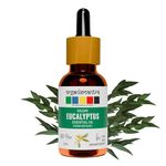 Organix Mantra Eucalyptus Essential Oil for Skin, Hair, Sinus & DIY- 100% Natural & Steam Distilled Oil - 15ML