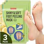 3-Pair Foot Peeling Mask Set By Pur