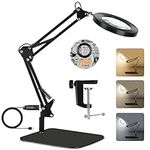 10X Magnifying Desk Lamp with Light
