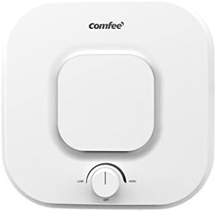 COMFEE' Scaldabagno Elettrico 15 Litri – D15-15VEO – Sopra lavello ad accumulo - Leggero, compatto facile da installare – ideale per piccole utenze – Classe di efficienza energetica A