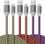 Fasgear USB to USB C Cables 3-Pack 