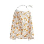 OFKPO Baby Breastfeeding Nursing Cover Soft Cotton Covers Apron with Built-in Pocket Multi-Use Nursing Cover