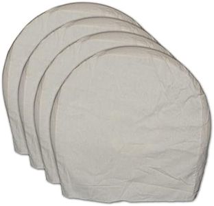 AES Industries 24" Diameter Heavy Canvas Wheel Paint Masker/Protection 4 Piece Set