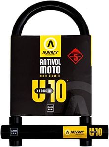 Auvray Antivol U Force 10 Moto Scooter Homologué Classe SRA Dimension 120 x 230 mm