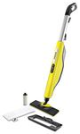 Kärcher SC 3 Upright EasyFix Steam Mop, Kills 99.9% of Bacteria Without Cleaning Chemicals, Yellow