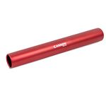 Cannon Sports Aluminum Track Relay Baton for Running, Training & Track and Field Gifts (Red)