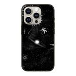 CASETiFY Compact Case for iPhone 15 Pro [2X Military Grade Drop Tested / 4ft Drop Protection] - Gravity 3.0 - Clear Black