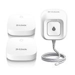 D-Link Wi-Fi Water Leak Sensor and Alarm Starter Kit w/ 2 Add-on Units, Whole Home System with App Notification, AC Powered, No Hub Required (DCH-S1622KT)