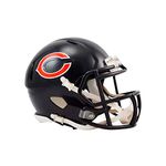 Riddell unisex adult Riddell NFL Chicago Bears Revolution Speed Mini Helmet, Team Color, One Size US