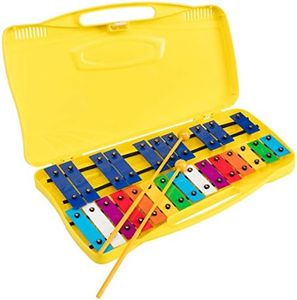 Glockenpiel SSATION SG-25C Metallophone Chromatic 25 Colours with Case and Beater - Rock Music