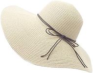 YUUVE Ladies Summer Straw Hat Folda