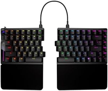 ASUS ROG Falcata Gaming Keyboard / 75% Layout Gaming Keyboard/Magnetic Switch/Rapid Trigger/Up to 8000 Hz/USB Wired / 2.4 GHz Radio/Bluetooth/Browser/Wrist Rest Included/Domestic