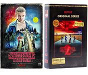 Stranger Things Netflix Exclusive Complete Season 1 and Season 2 Bundle, DVD / Blu-ray Discs in VHS Style Boxes